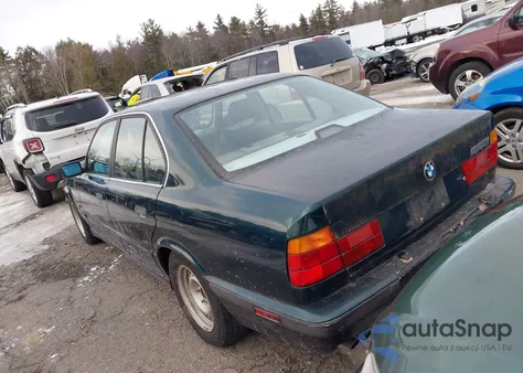1995 BMW 525 I Automatic из США, поврежденный, VIN WBAHD6322SGK80776